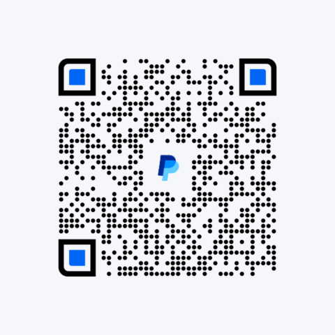 QR code that opens the PayPal page to buy me a coffee
